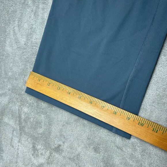 Mondetta Women's L High-Rise Straight Leg Pants Gray/Blue L1219 - Picture 8 of 13